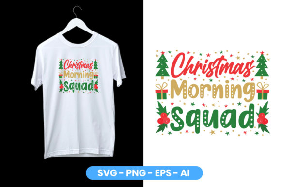 Christmas Morning Squad Graphics: T-Shirt Designs Review