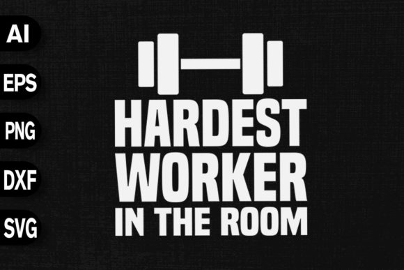 Hardest Worker Graphics: Bold T-Shirt Designs